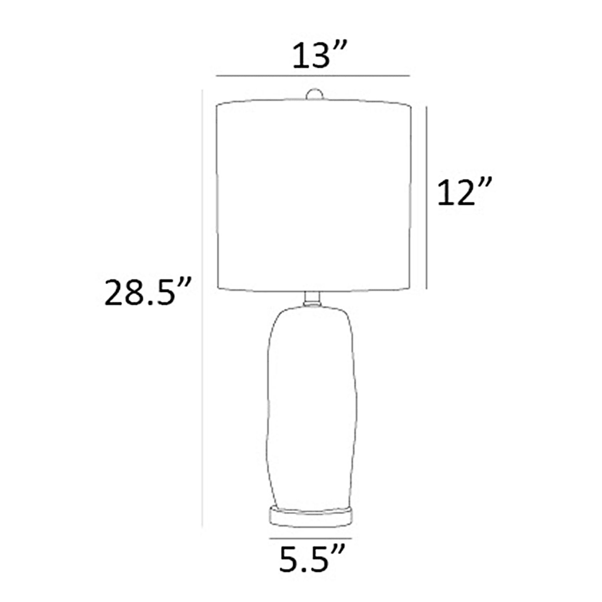 Belvedere Bay Sandstone Table Lamp - Image 5
