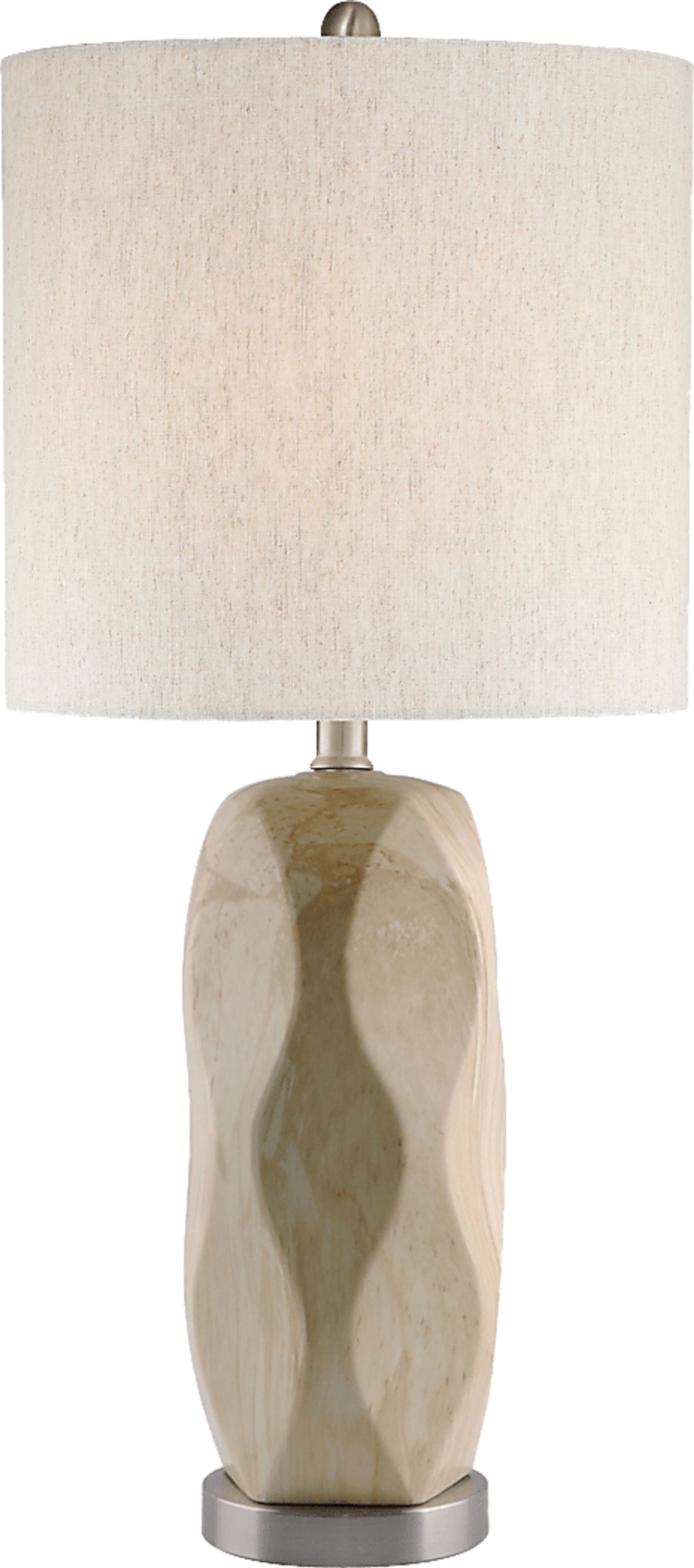 Belvedere Bay Sandstone Table Lamp - Image 1