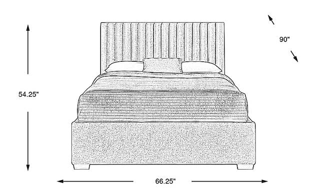 Dimension Image. Please refer to the Dimension Tab on this page for dimension details.