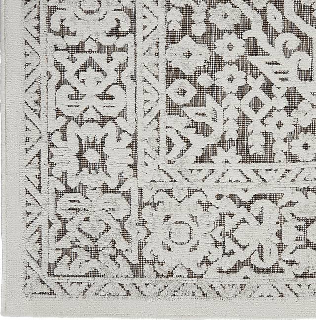 Belvie Beige 8' x 11' Indoor/Outdoor Rug - Thumbnail - Image 3