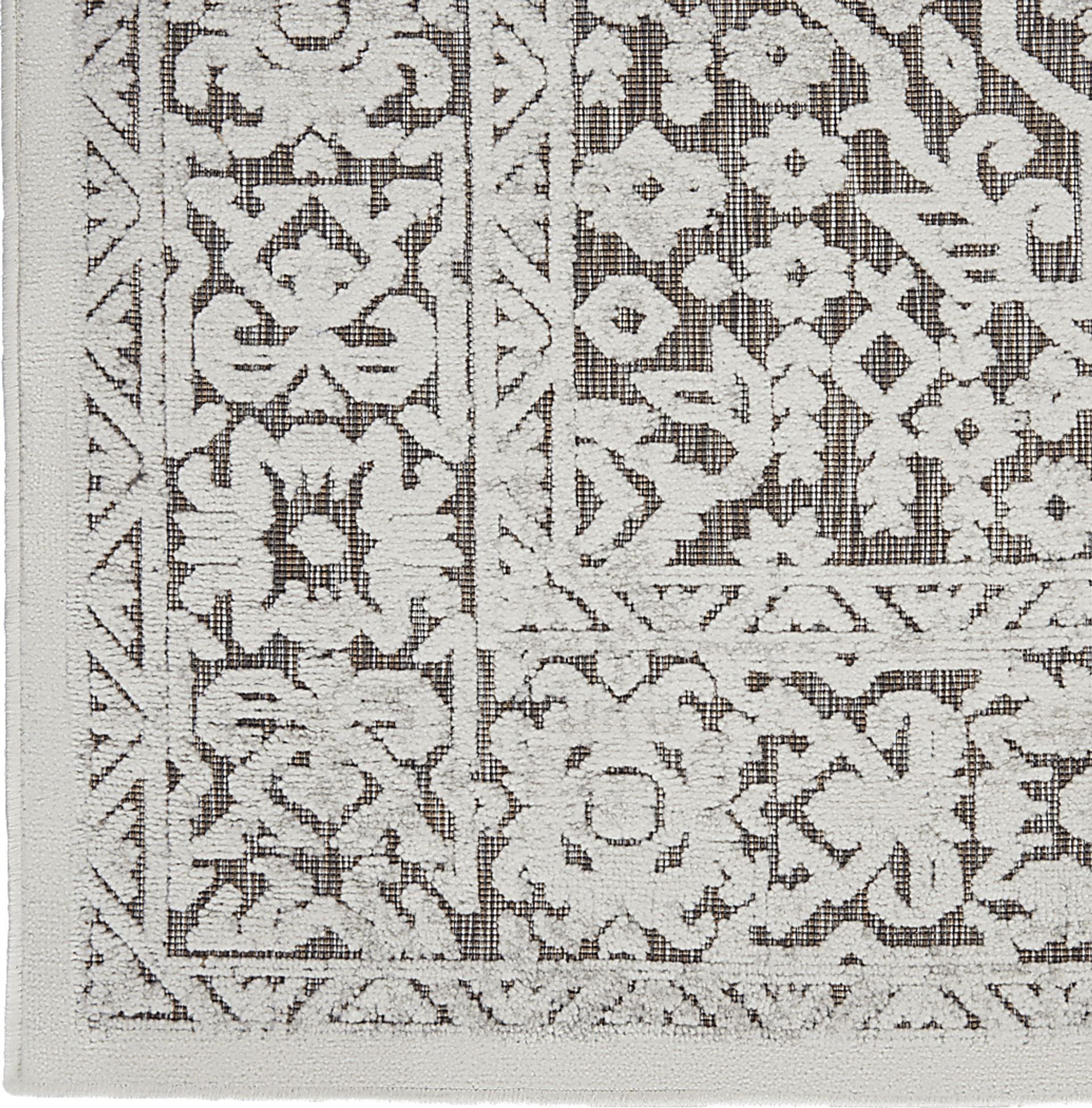 Belvie Beige 8' x 11' Indoor/Outdoor Rug - Image 3
