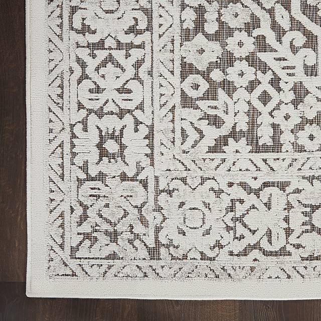 Belvie Beige 8' x 11' Indoor/Outdoor Rug - Thumbnail - Image 4