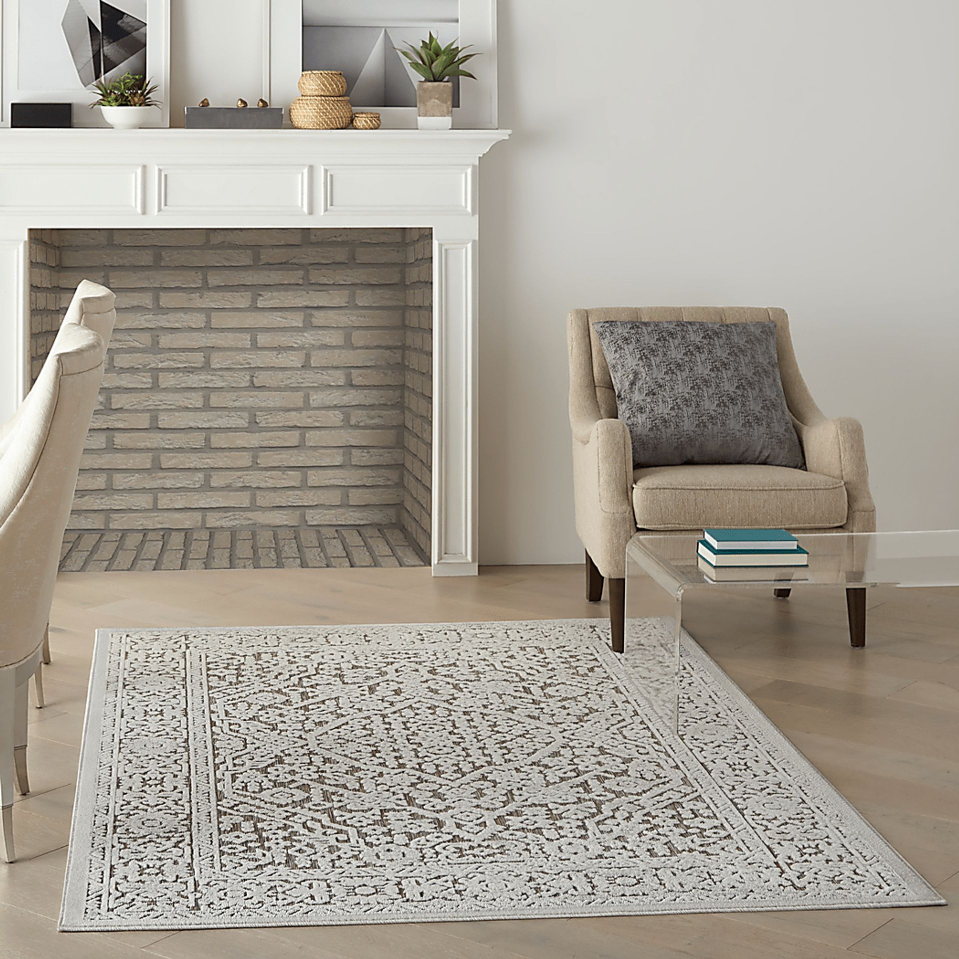Belvie Beige 8' x 11' Indoor/Outdoor Rug - Image 10