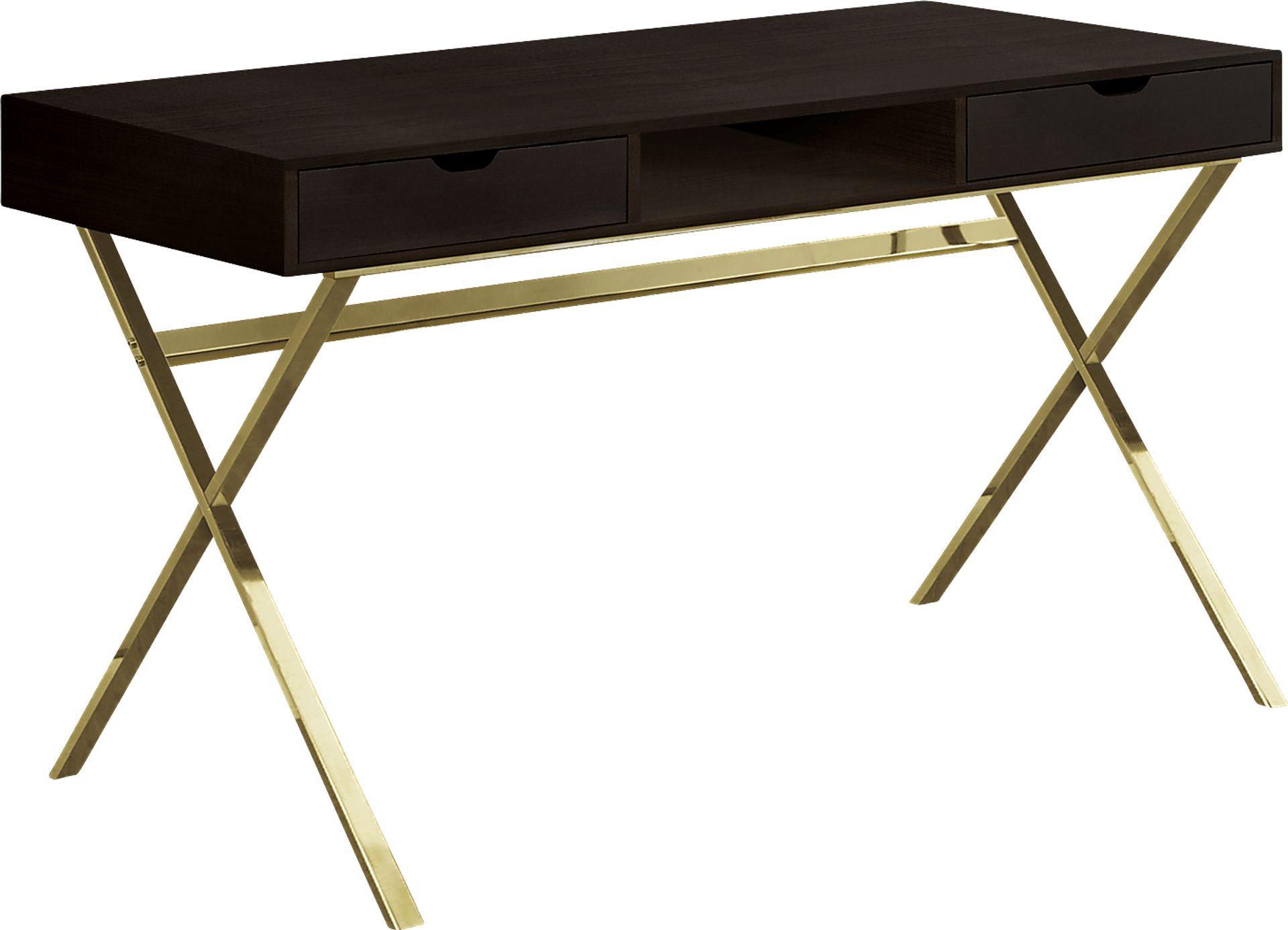 Belvins Cappuccino Desk - Image 1