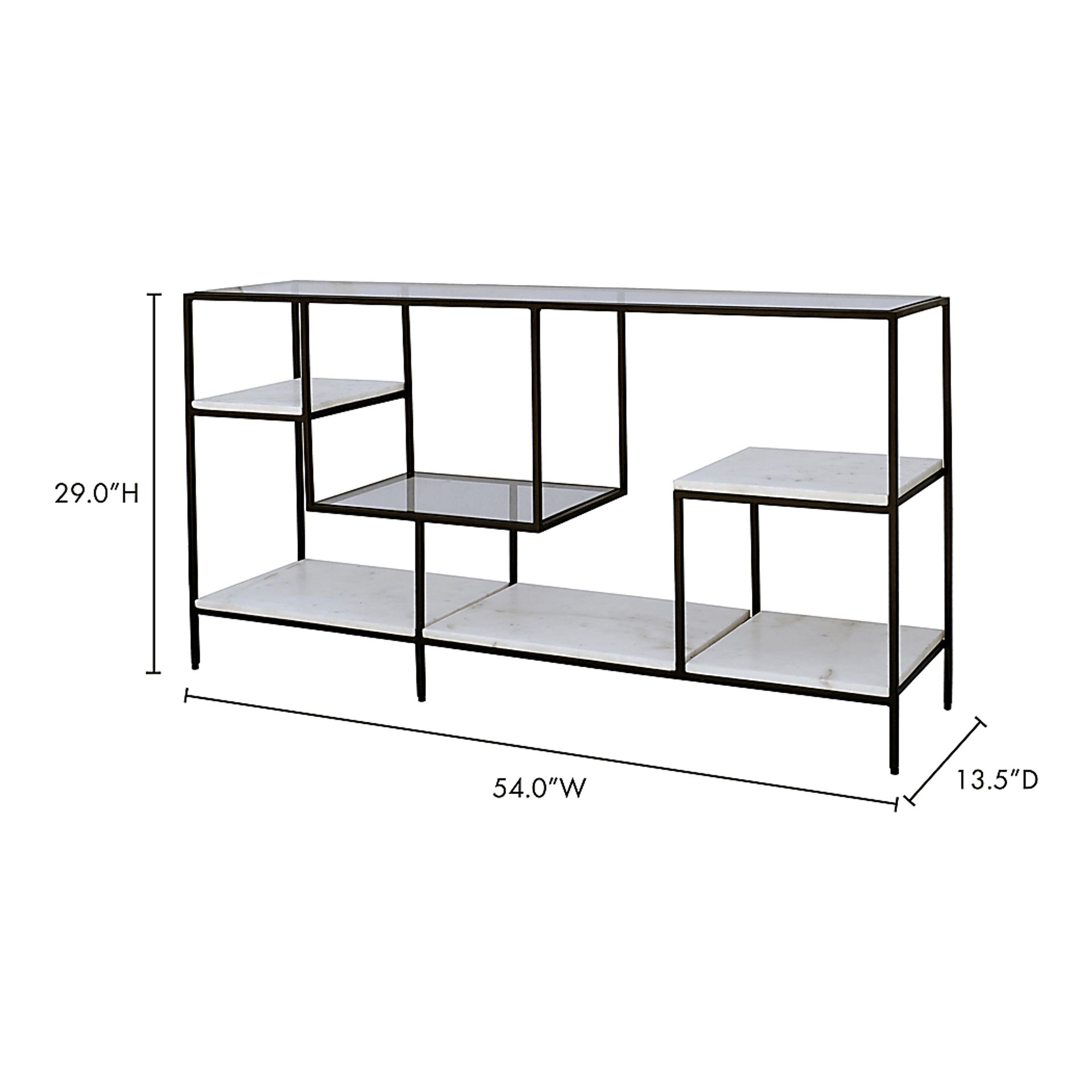 Belwood Black 54 in. Console - Image 9