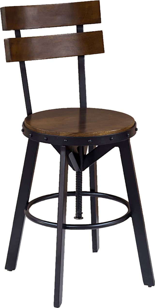 Belyna Brown Counter Height Stool - Thumbnail - Image 1