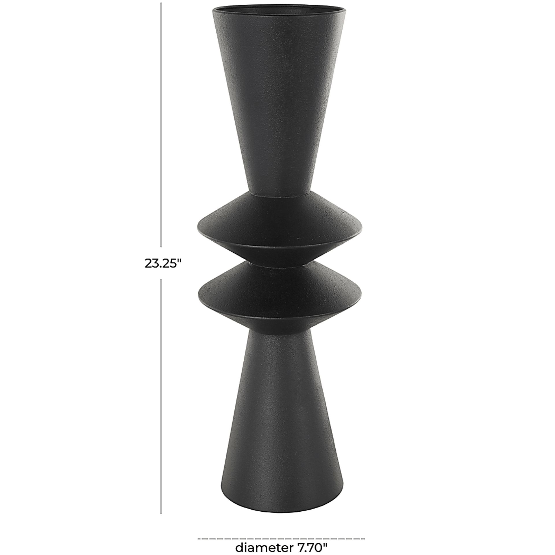 Bemar Black Vase - Image 8