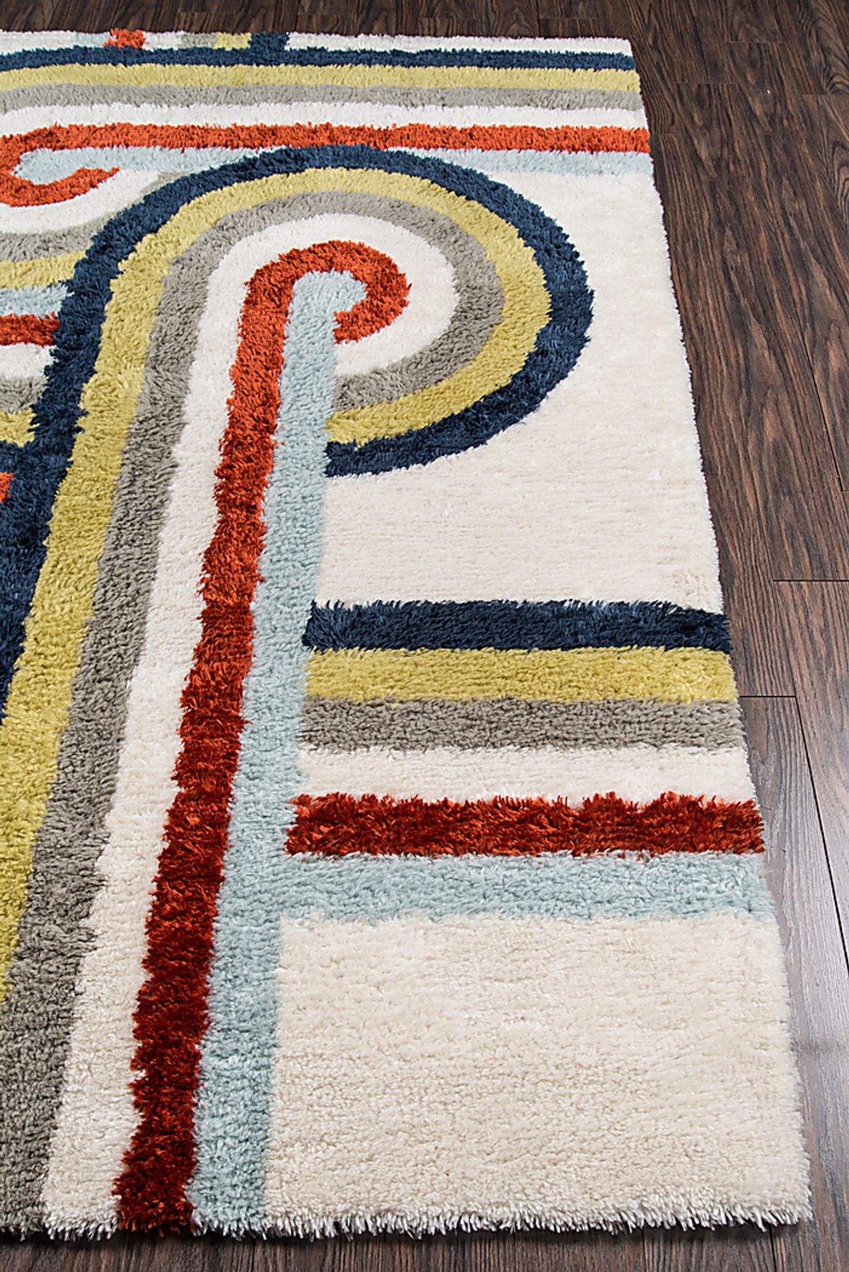 Benadine Multi Polyester Fabric Rug | Rooms to Go