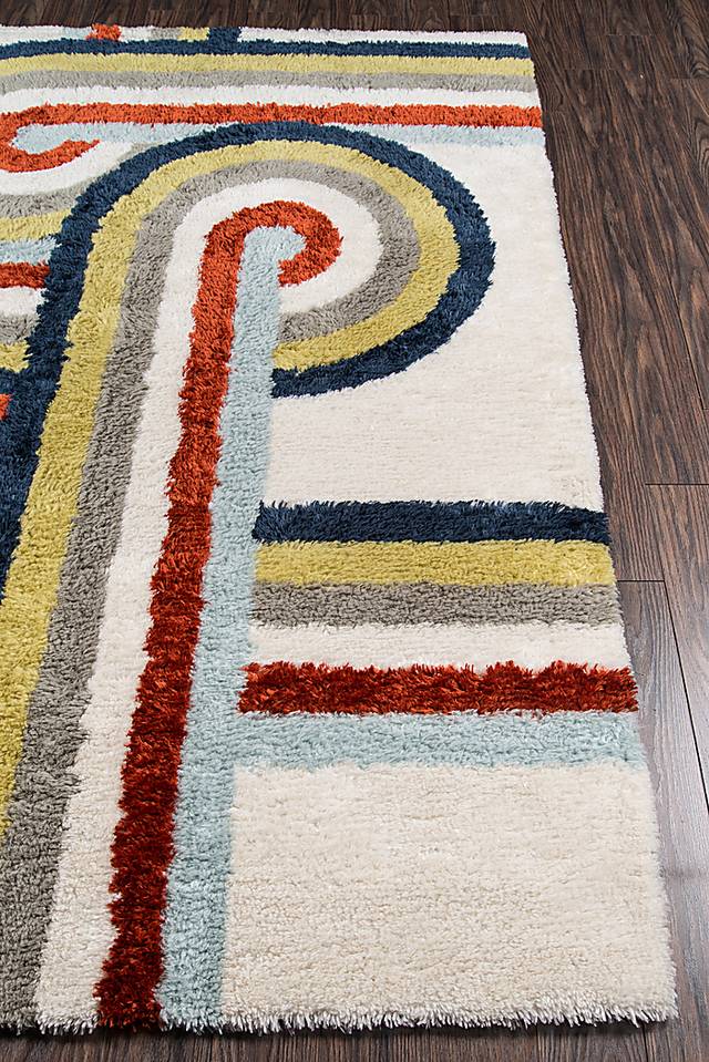 Benadine Ivory 7'6 x 9'6 Rug - Thumbnail - Image 2