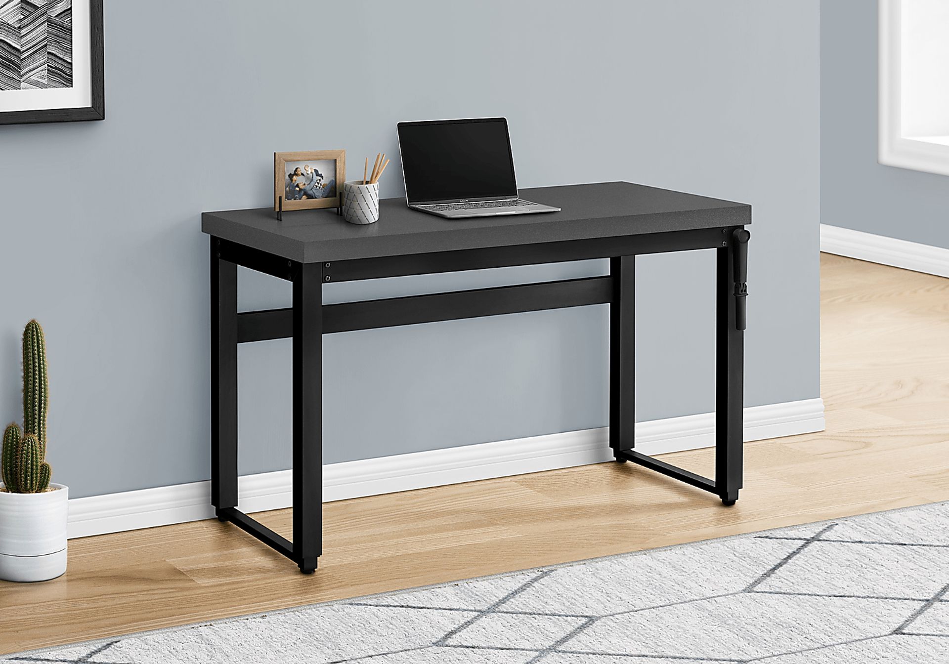 Benbow Gray Desk - Image 11