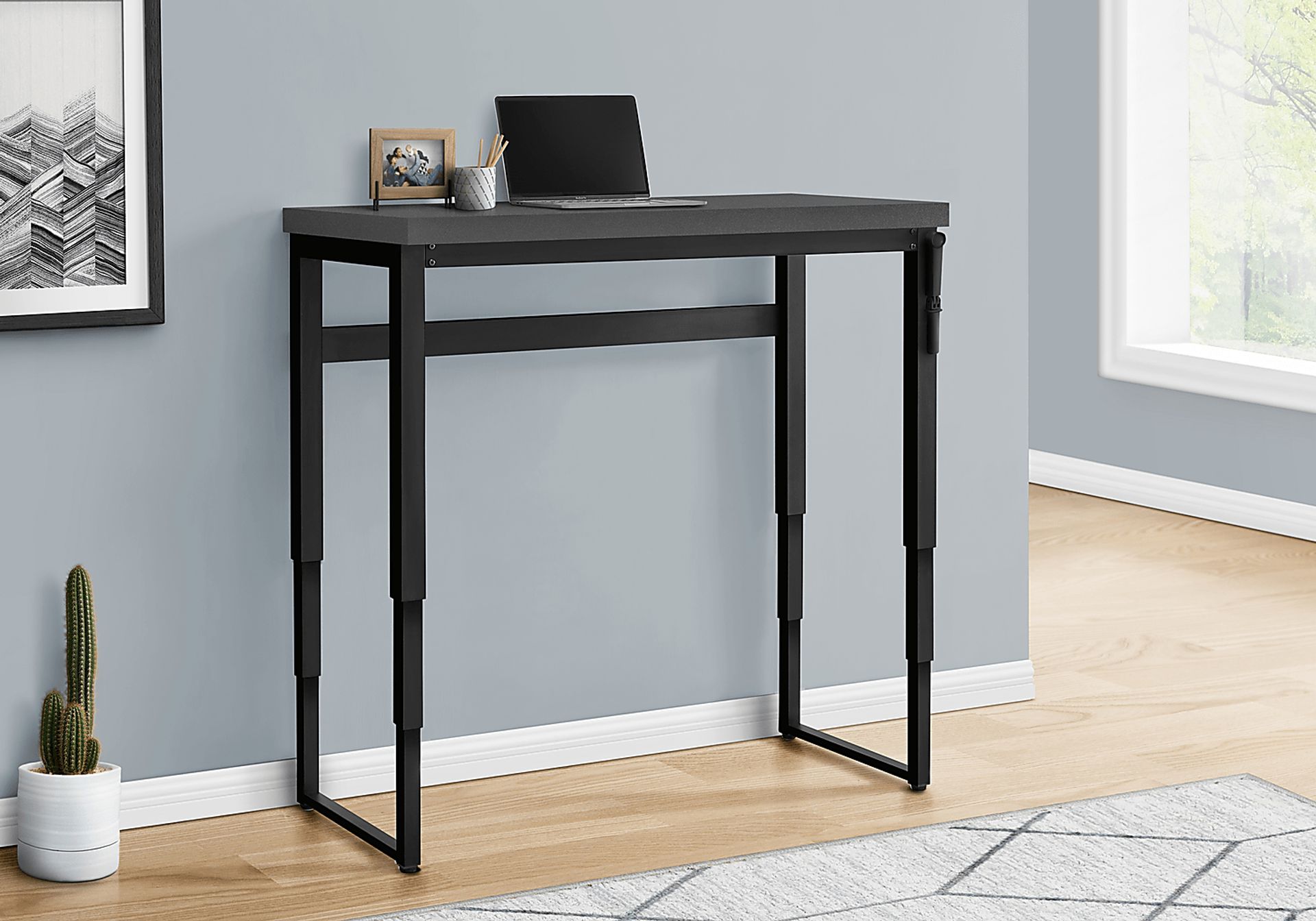 Benbow Gray Desk - Image 12