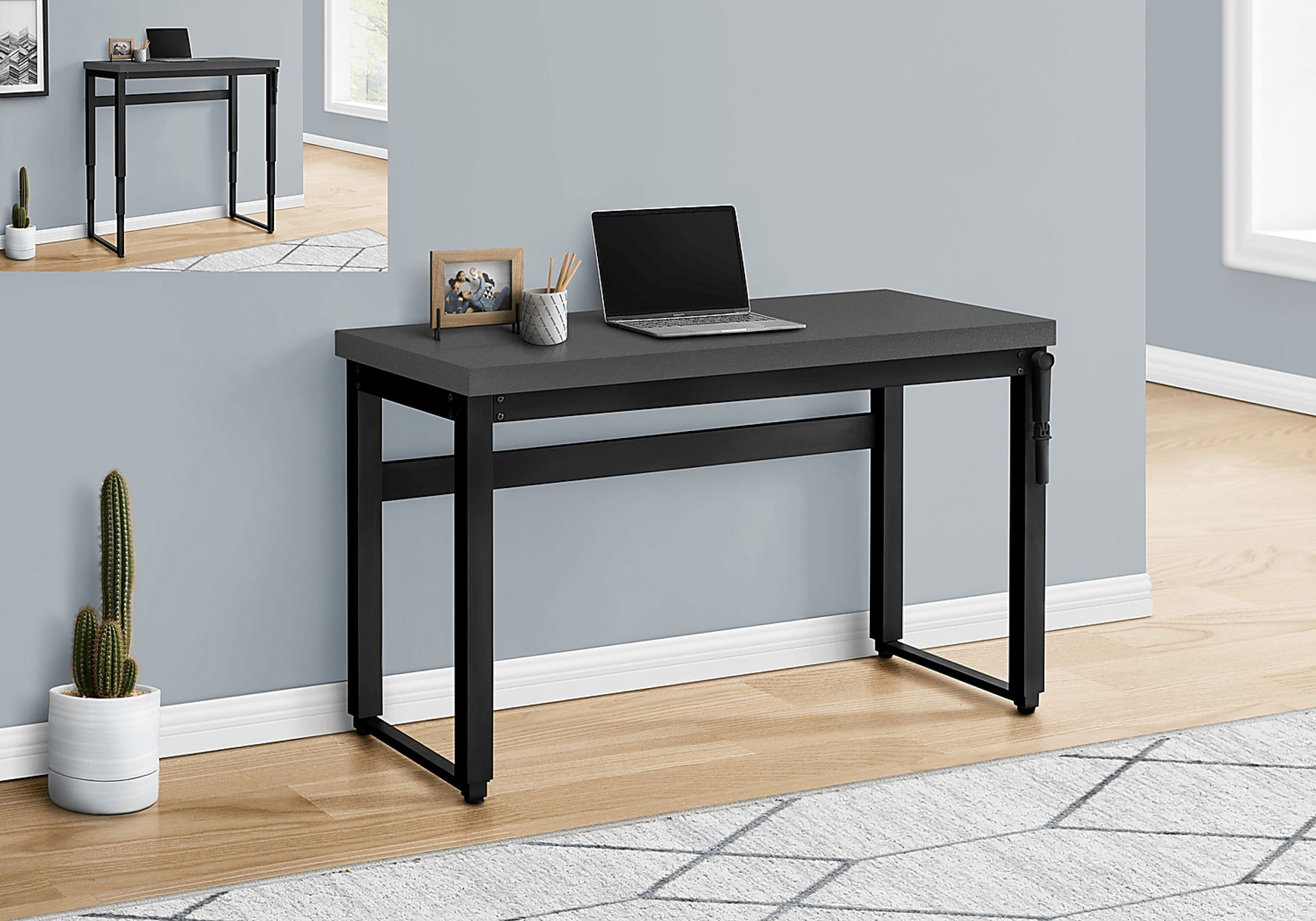 Benbow Gray Desk - Image 15