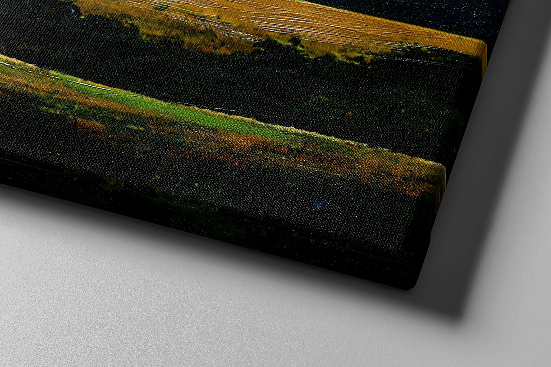 Benbridge II Teal Artwork - Image 2