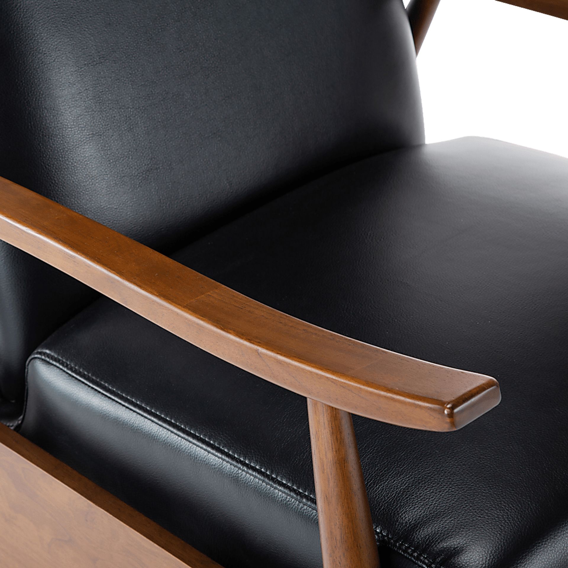 Benbro Black Push Back Recliner - Image 10