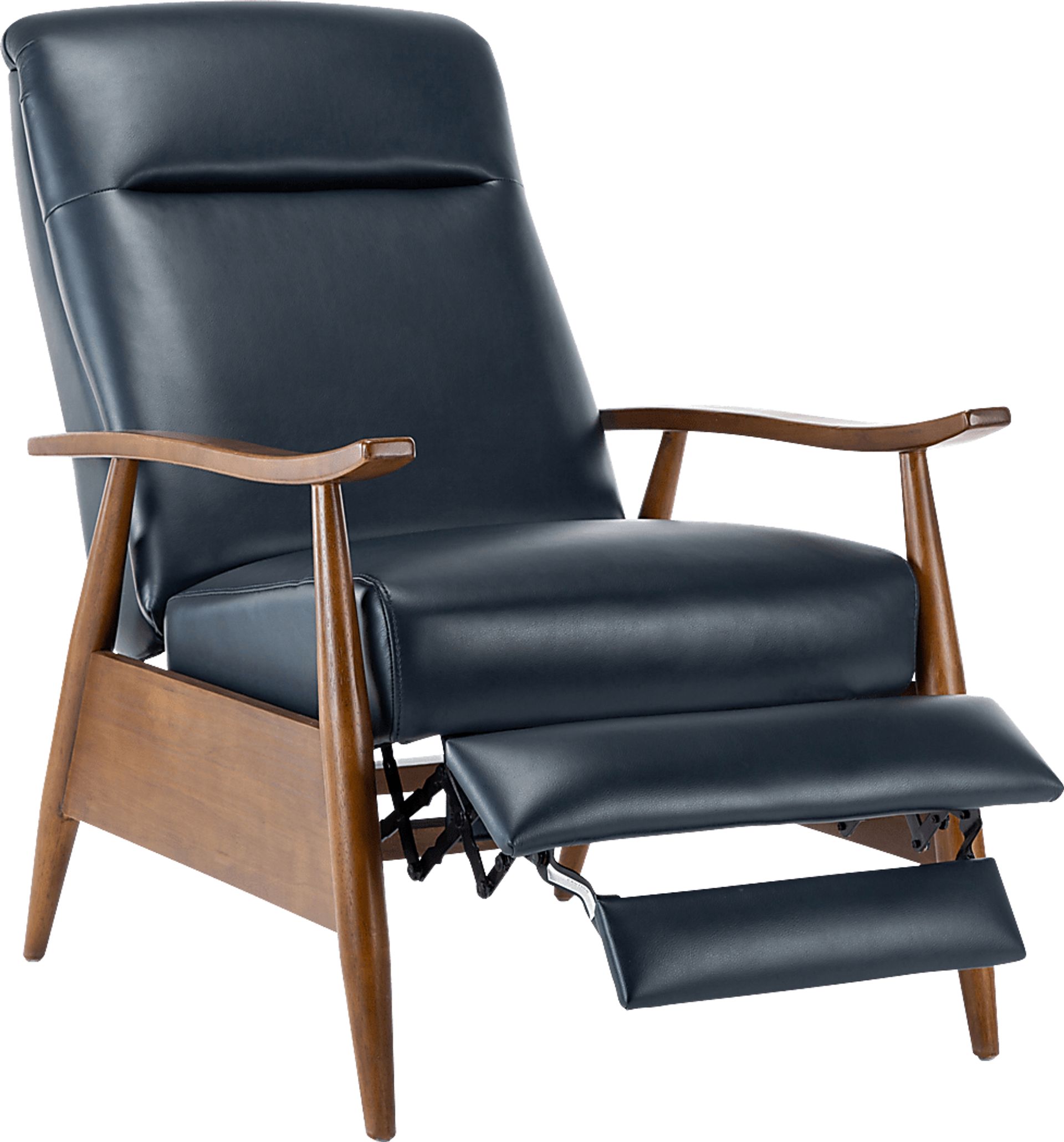 Benbro Blue Push Back Recliner - Image 3