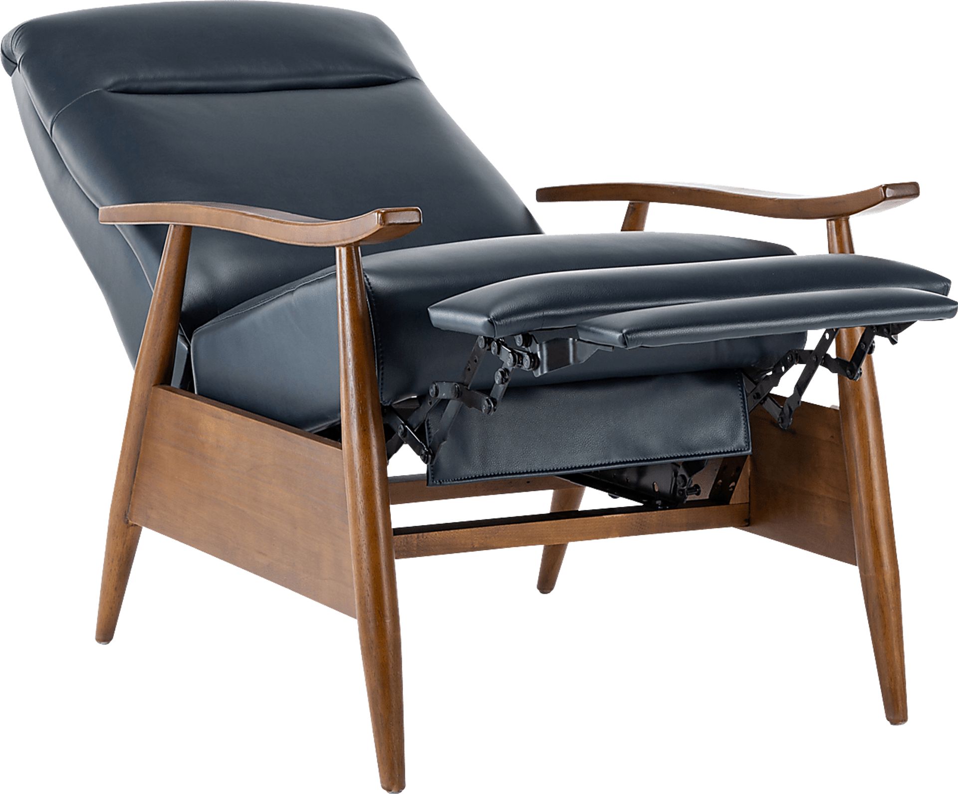 Benbro Blue Push Back Recliner - Image 4