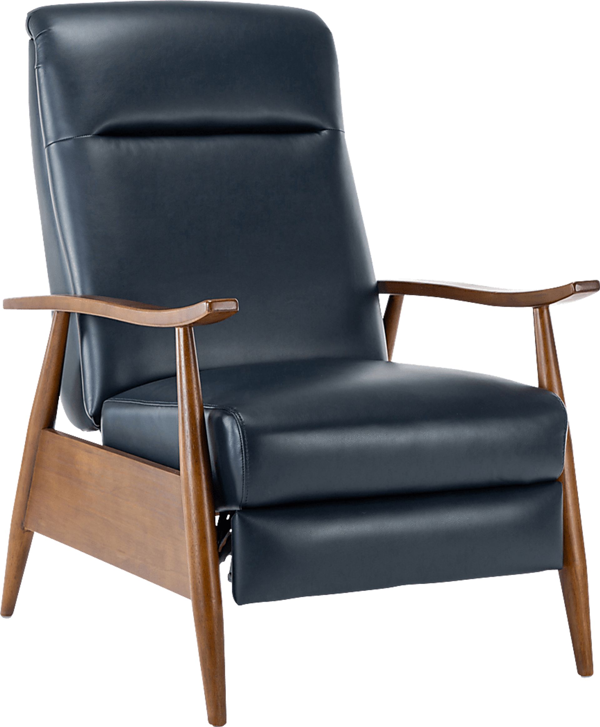 Benbro Blue Push Back Recliner - Image 1
