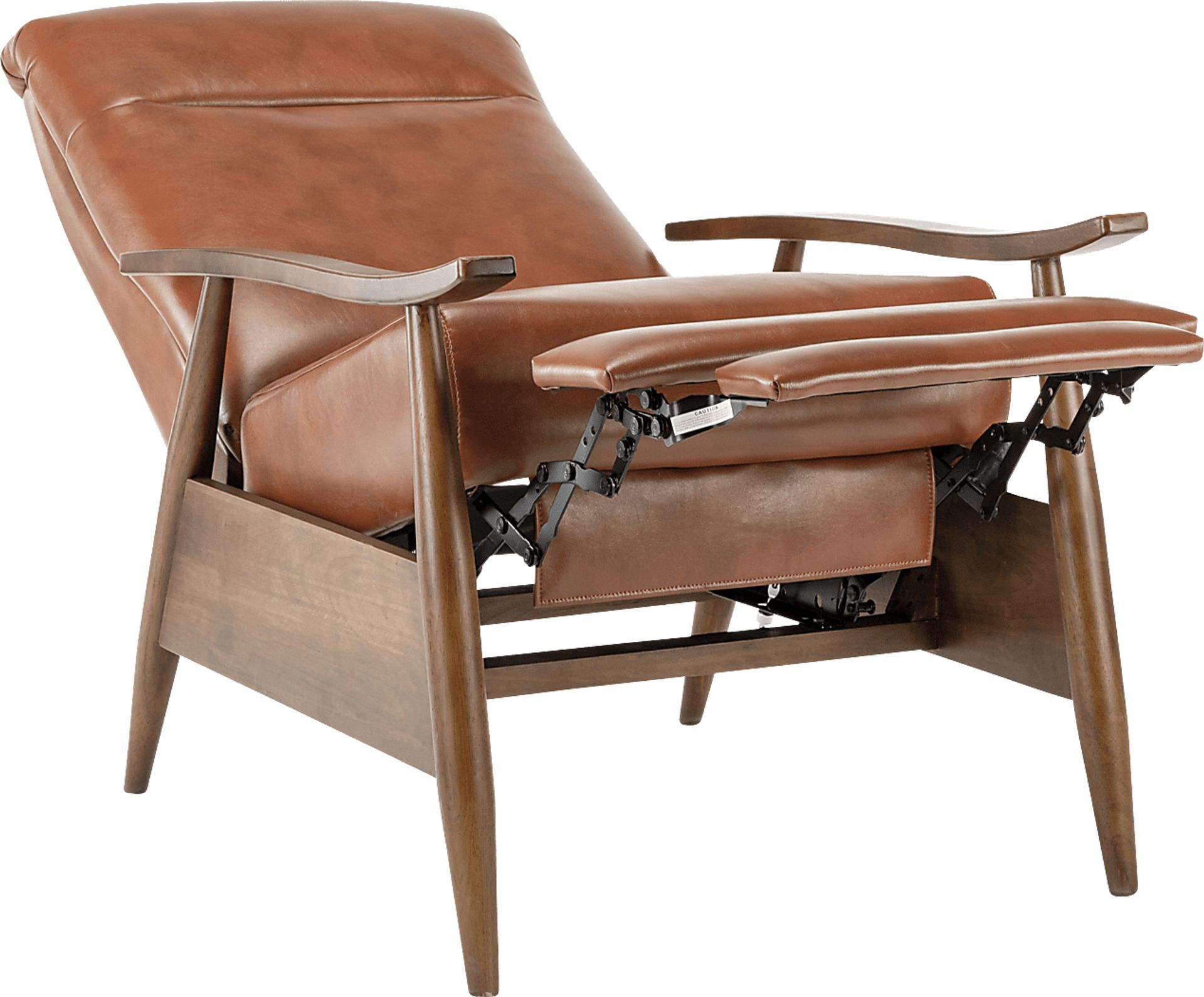 Benbro Brown Push Back Recliner - Image 3