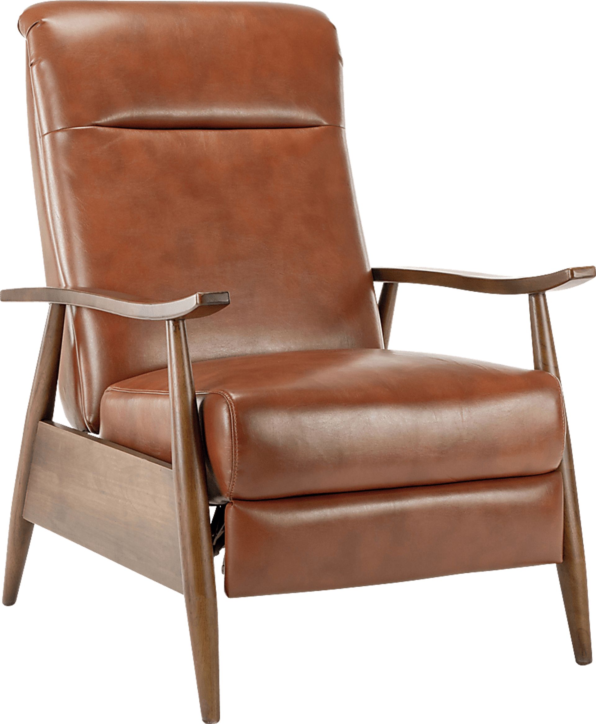 Benbro Brown Push Back Recliner - Image 1