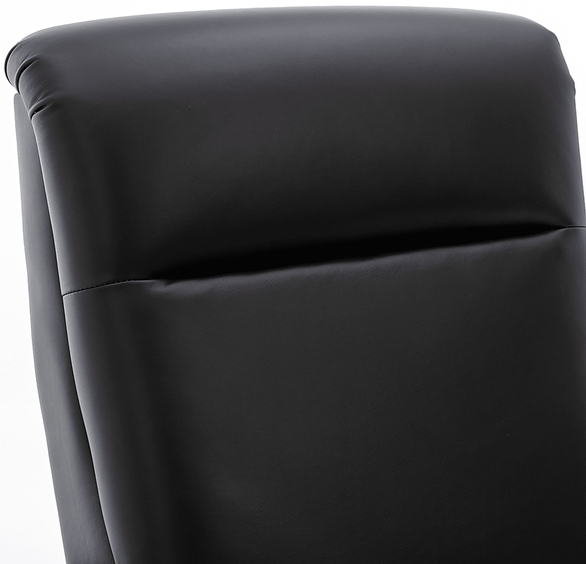 Benbro II Black Leather Push Back Recliner - Image 11
