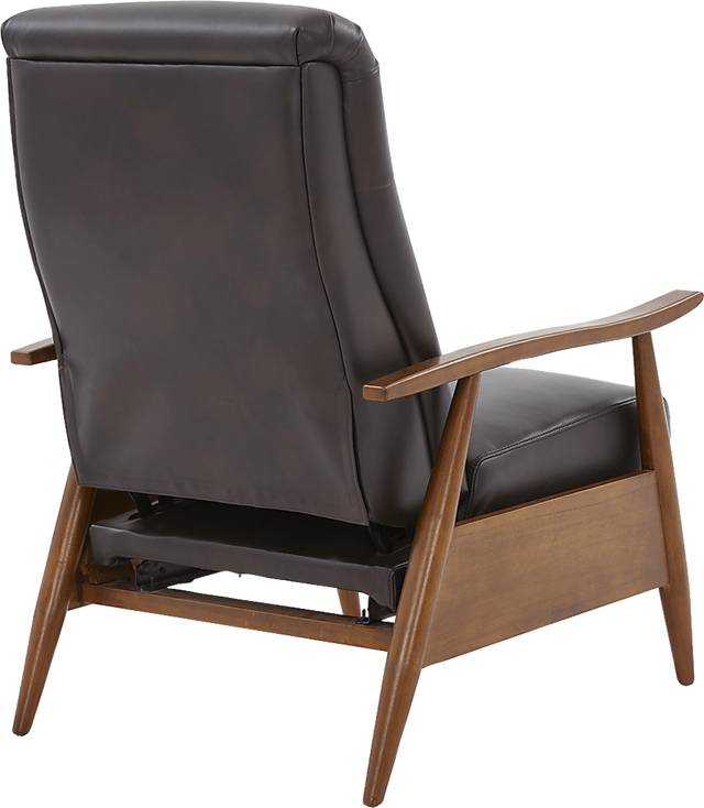 Benbro II Brown Push Back Recliner - Thumbnail - Image 11