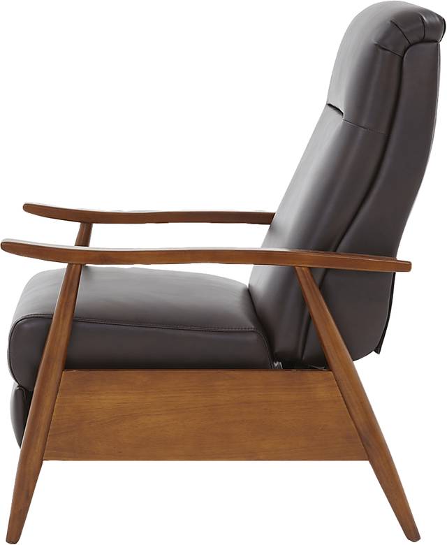Benbro II Brown Push Back Recliner - Thumbnail - Image 14