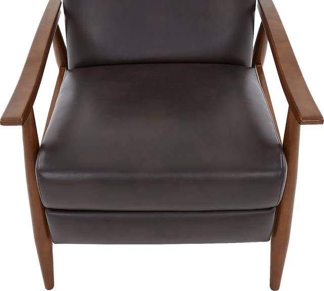 Benbro II Brown Push Back Recliner - Thumbnail - Image 19