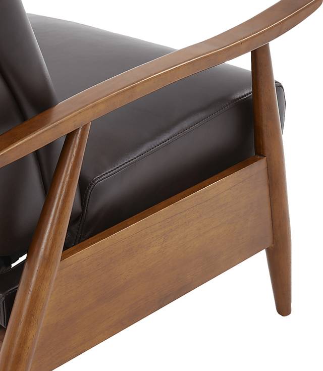 Benbro II Brown Push Back Recliner - Thumbnail - Image 21