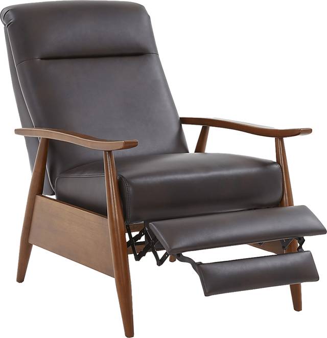 Benbro II Brown Push Back Recliner - Thumbnail - Image 4