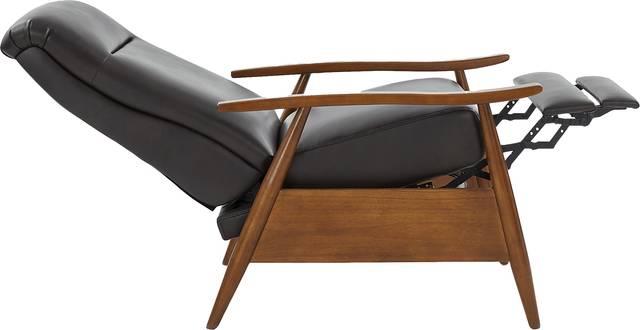 Benbro II Brown Push Back Recliner - Thumbnail - Image 8