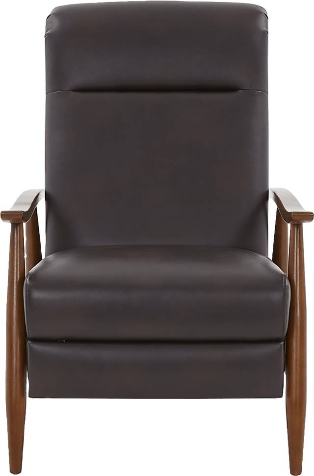 Benbro II Brown Push Back Recliner - Thumbnail - Image 9