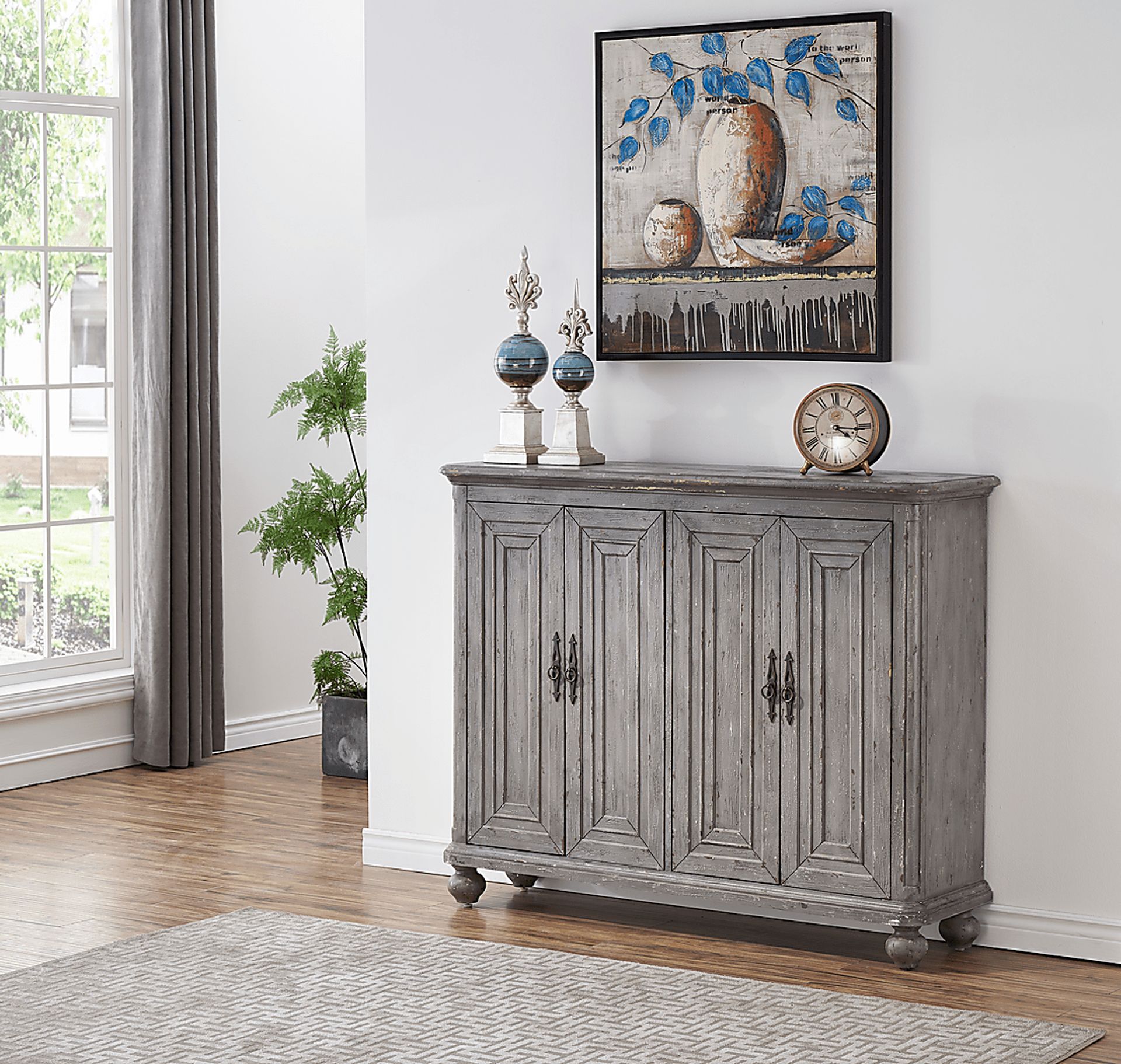 Benbrow Gray Credenza - Image 2