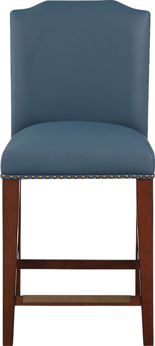 Bendview Blue Counter Stool