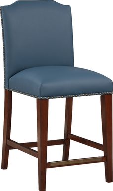 Bendview Blue Counter Stool