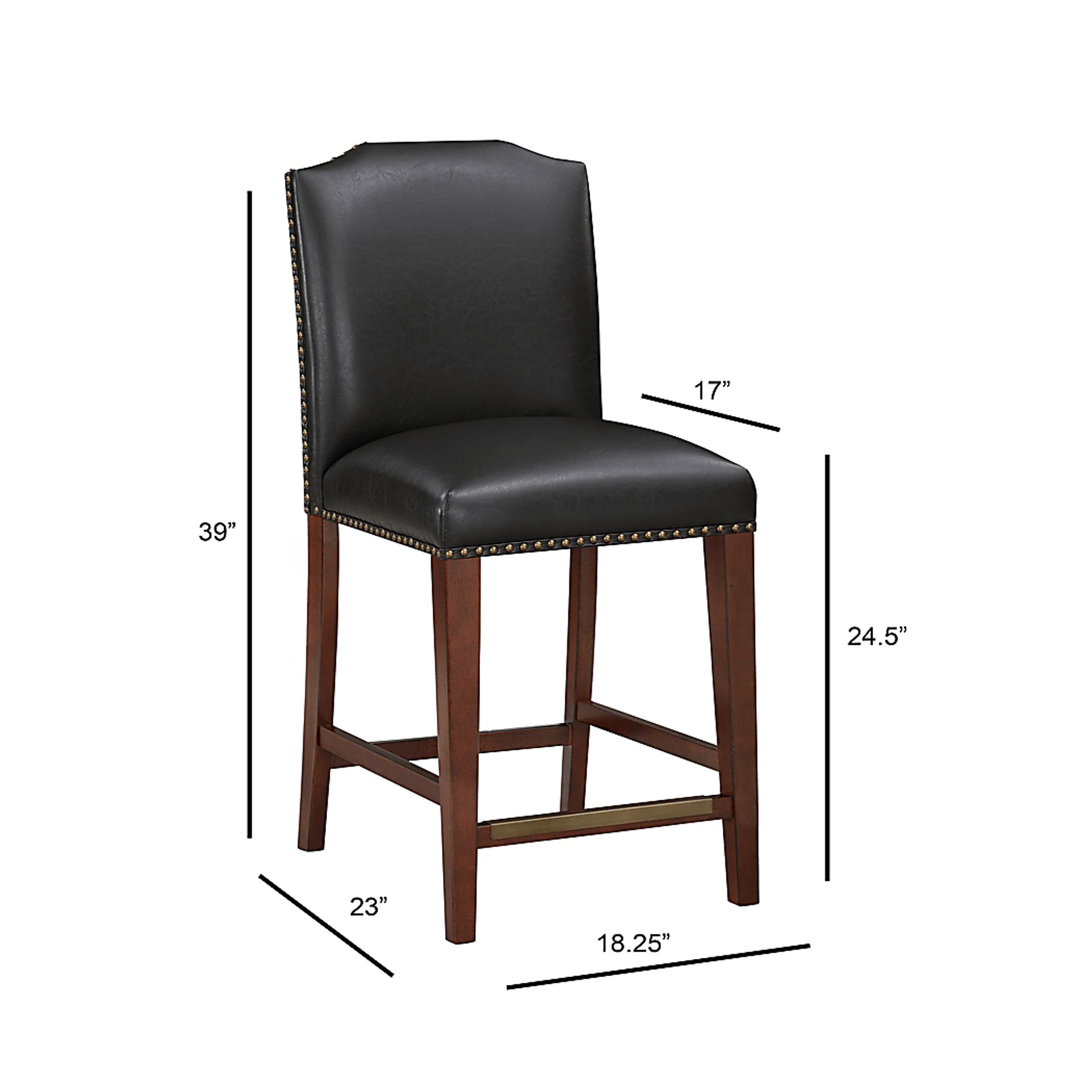 Bendview Brown Counter Stool - Image 10