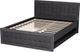 Beneden Gray Queen Platform Bed with Trundle