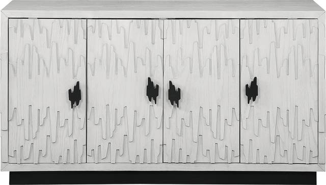 Benfer White Credenza - Thumbnail - Image 2