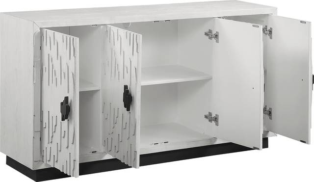 Benfer White Credenza - Thumbnail - Image 3