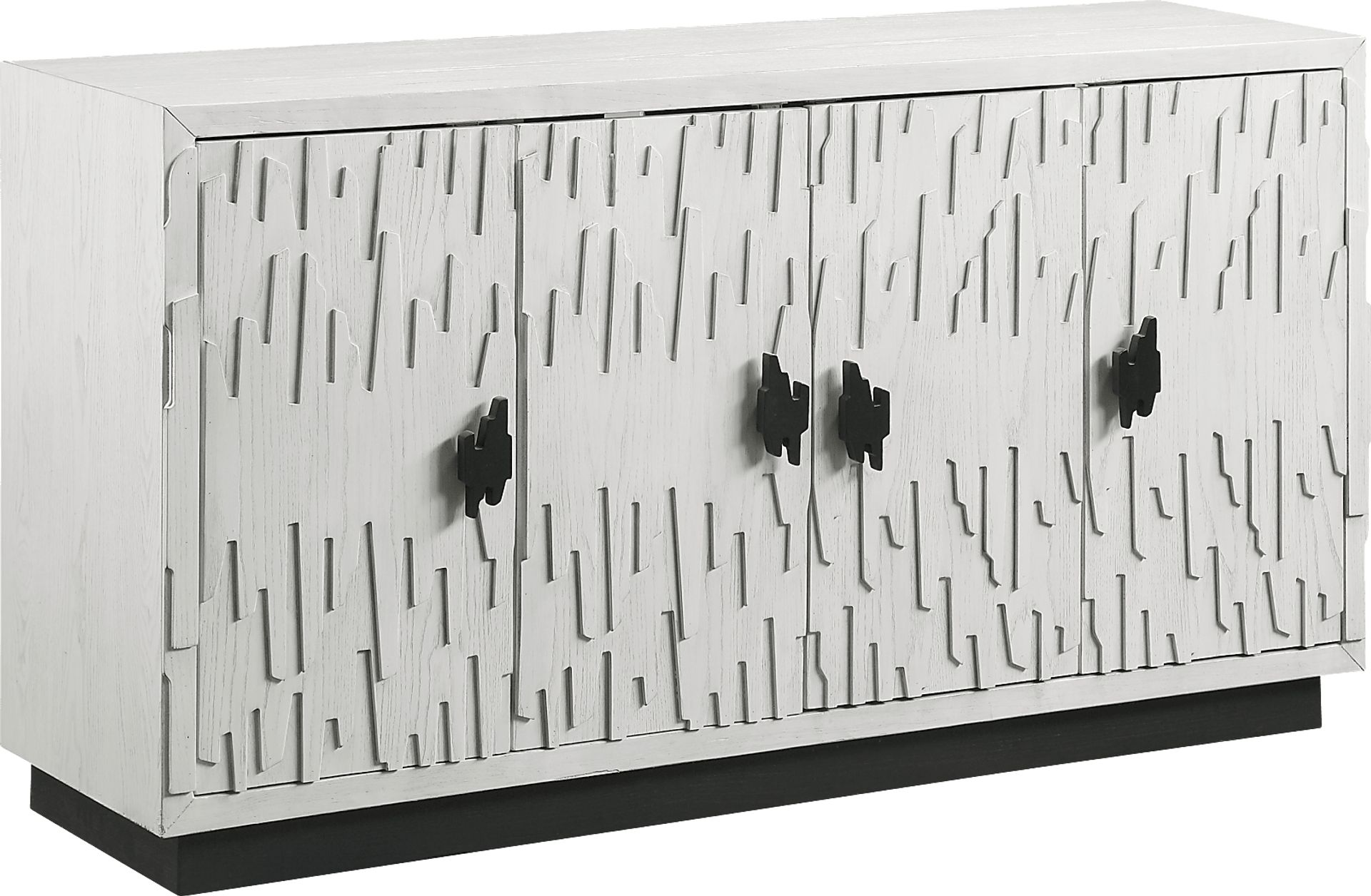 Benfer White Credenza - Image 1