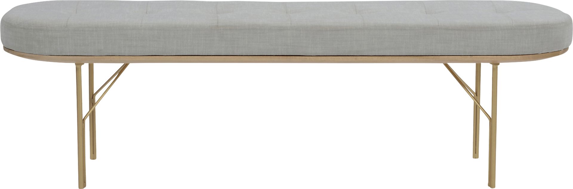 Benfield Gray Bench - Image 2