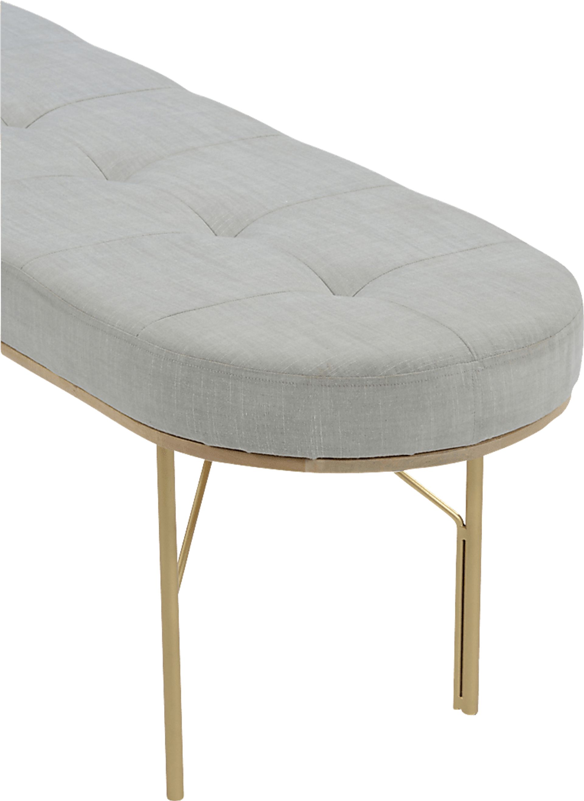 Benfield Gray Bench - Image 3