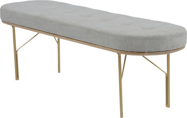 Benfield Gray Bench - Thumbnail - Image 1