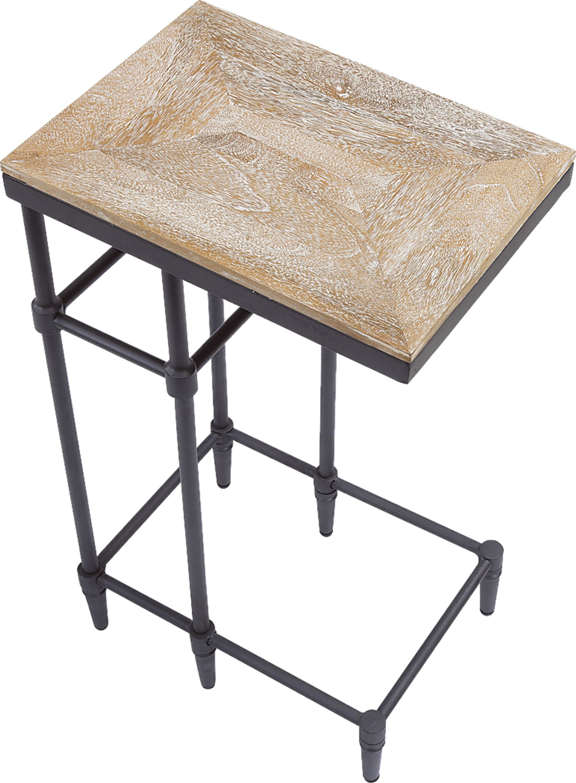 Benga Brown Chairside Table - Image 3