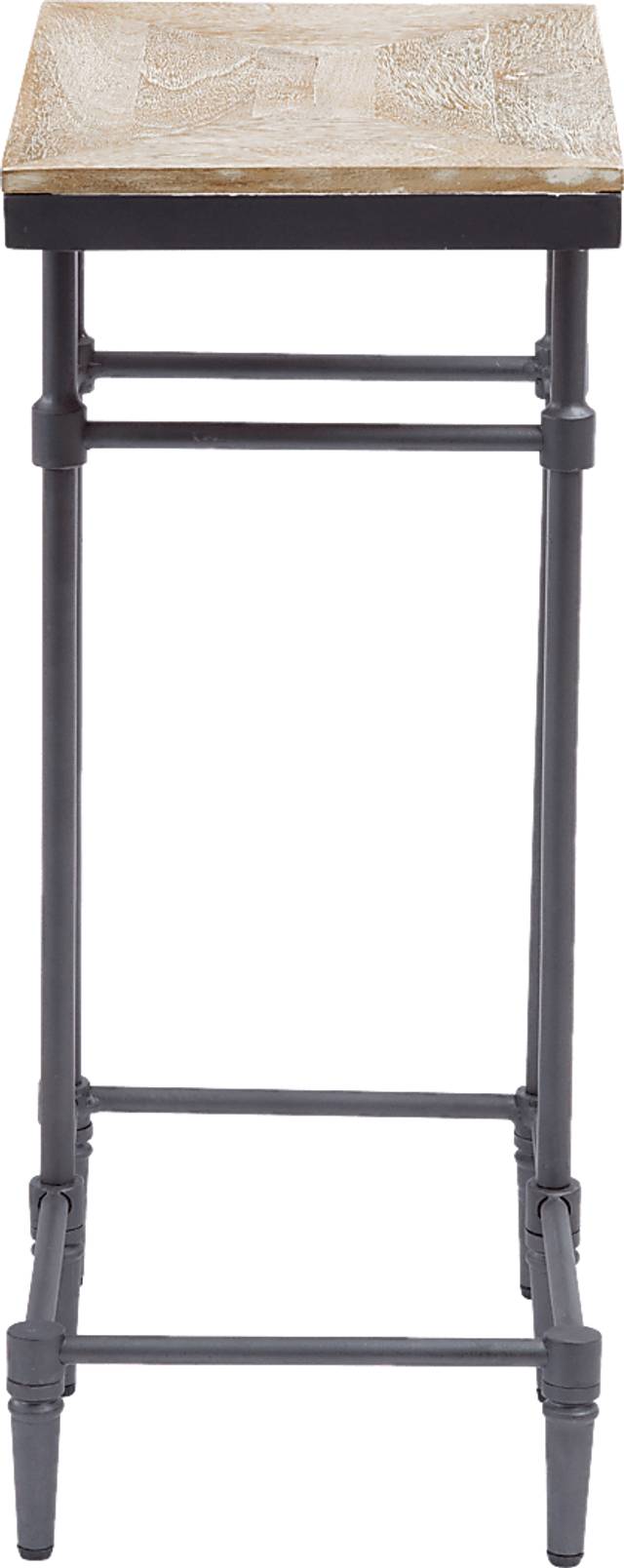 Benga Brown Chairside Table - Thumbnail - Image 6