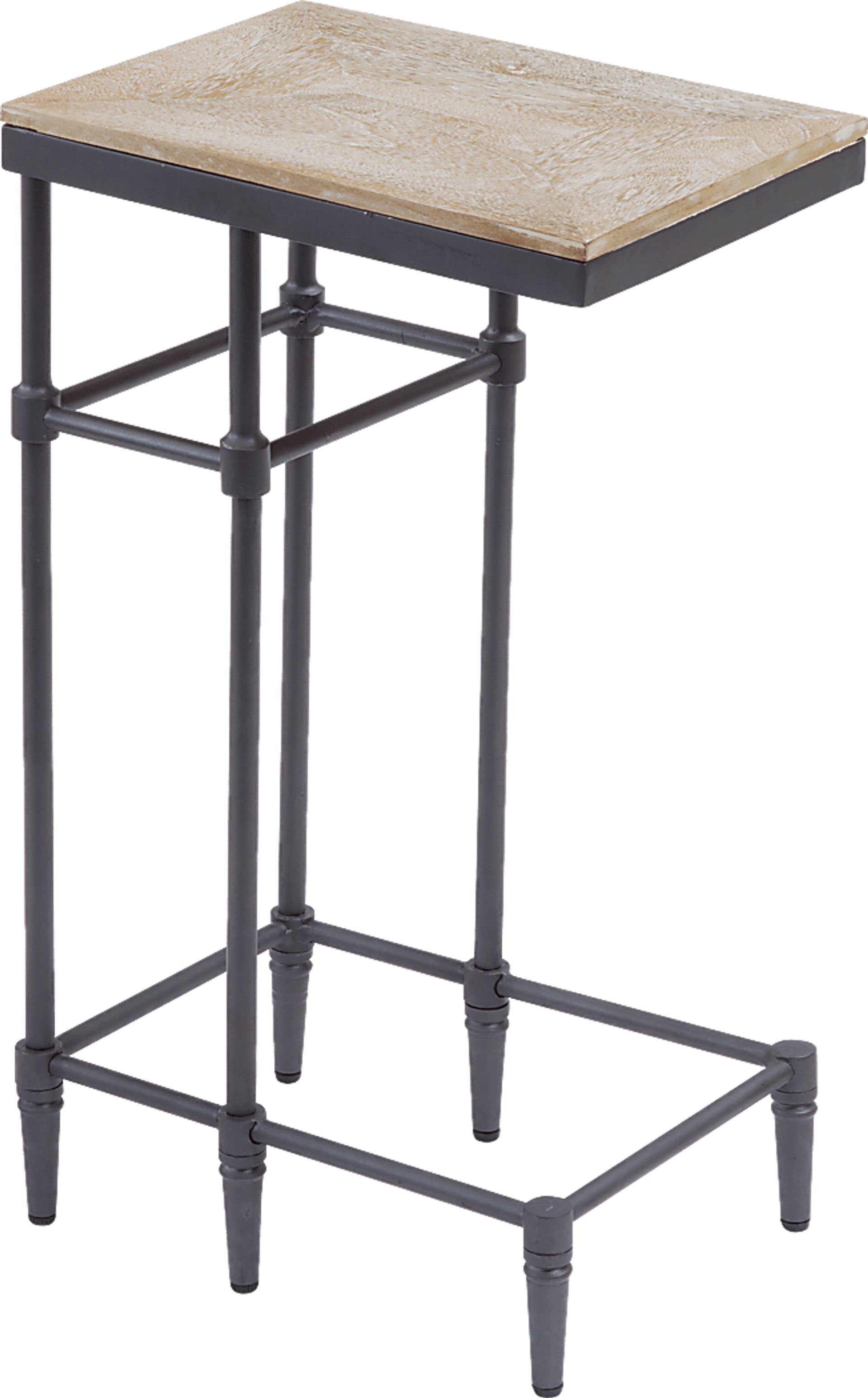 Benga Brown Chairside Table - Image 1