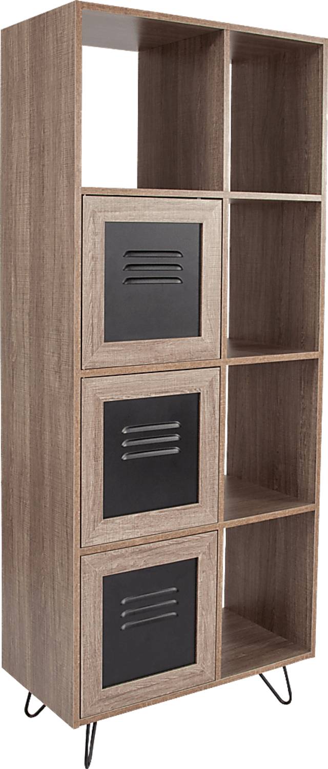 Benhurst Brown Bookcase - Thumbnail - Image 1