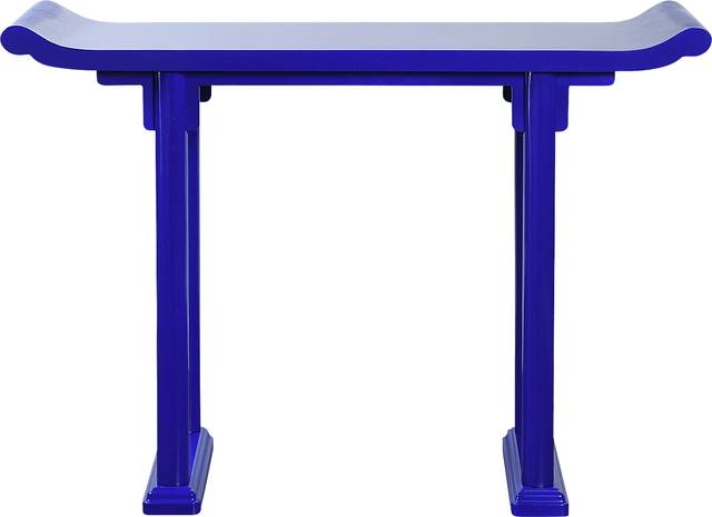 Benidorm Blue Console Table - Thumbnail - Image 2