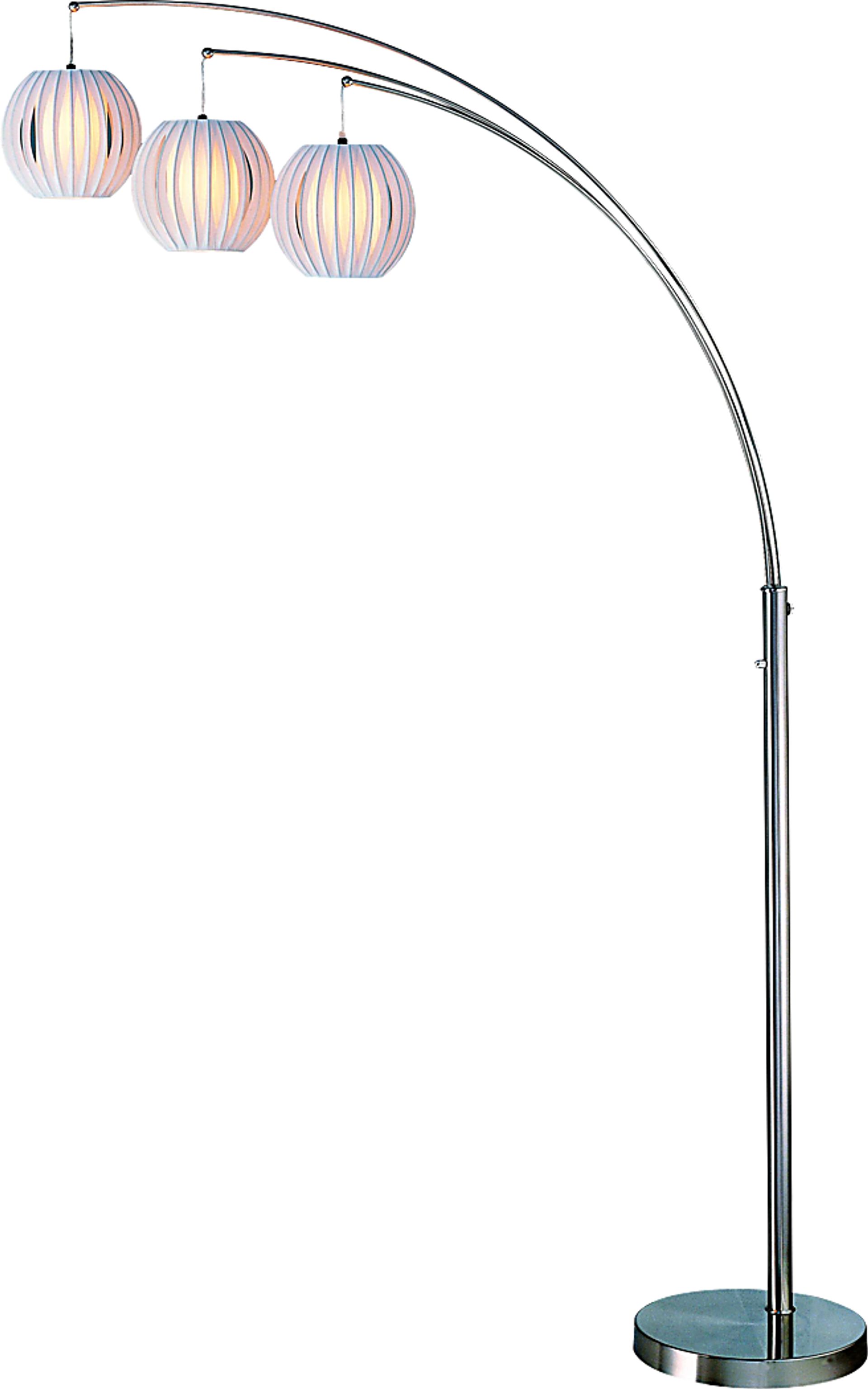 Benito Bay Steel Floor Lamp - Image 1