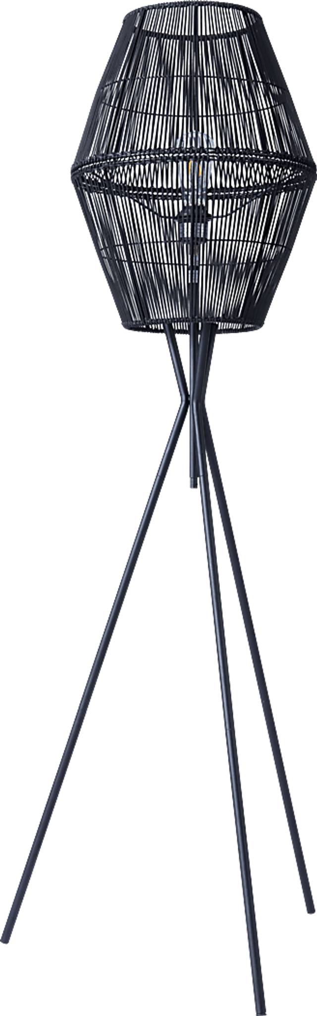 Benito Lane Black Floor Lamp - Thumbnail - Image 2