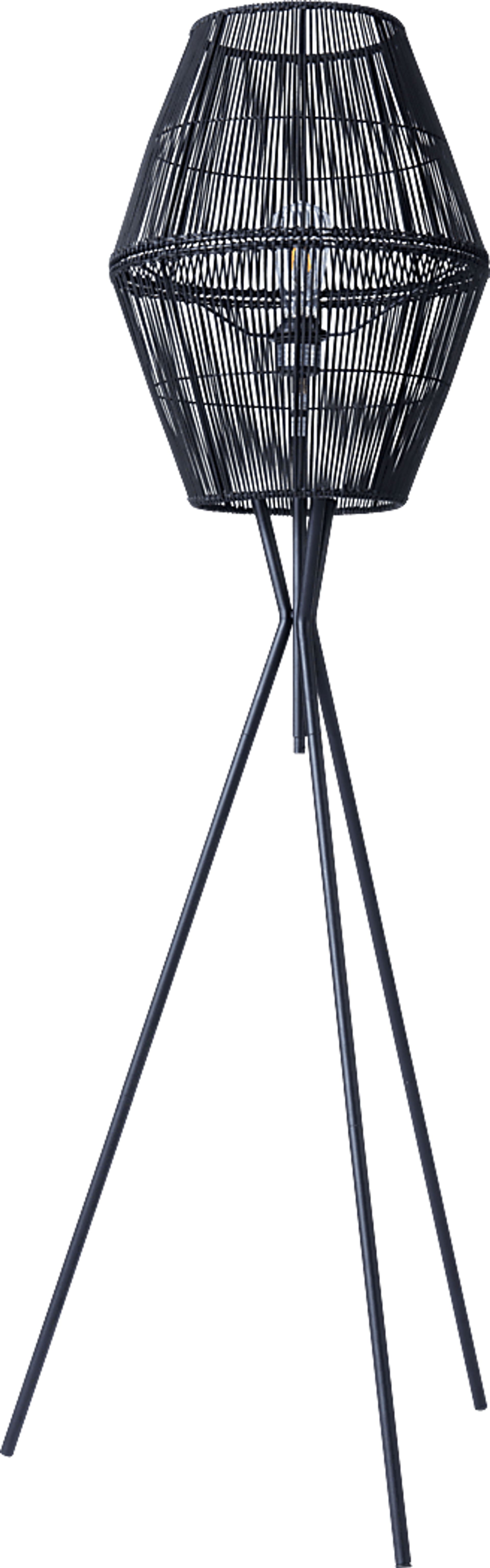Benito Lane Black Floor Lamp - Image 2